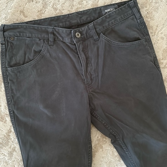 Bonobos cotton/elastane 33/34 Slim fit 5 pockets, slate grey - Picture 2 of 7